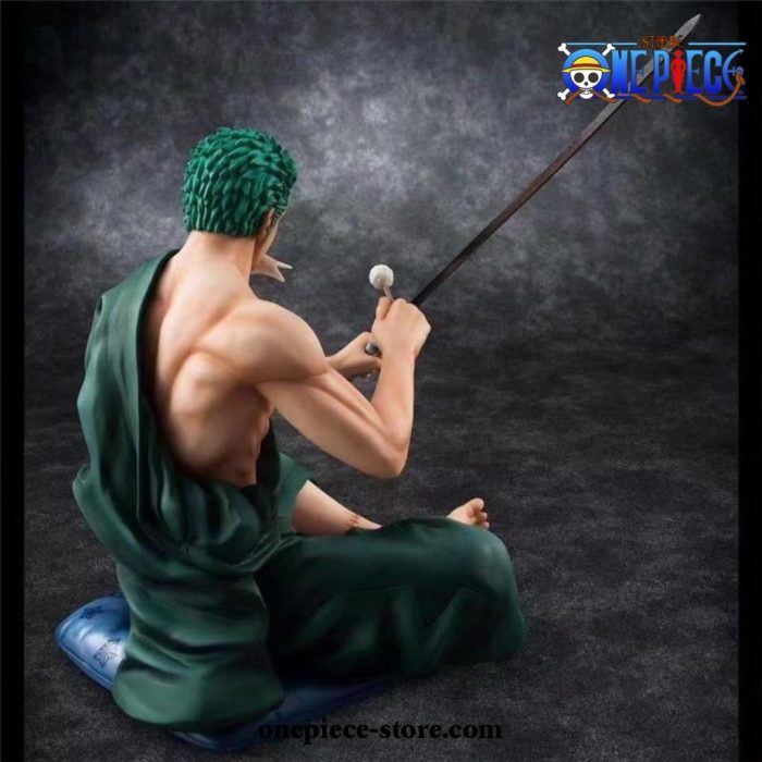 One Piece Roronoa Zoro Knife Sitting Position Pvc Figure