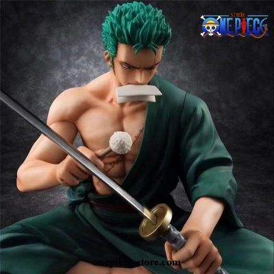 One Piece Roronoa Zoro Knife Sitting Position Pvc Figure