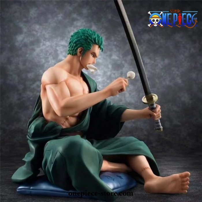 One Piece Roronoa Zoro Knife Sitting Position Pvc Figure