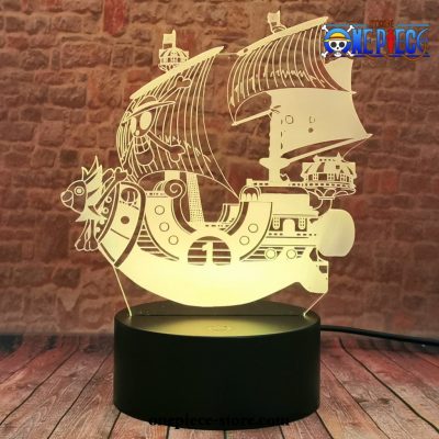 One Piece Ship Model 3D Illusion Led Lamp