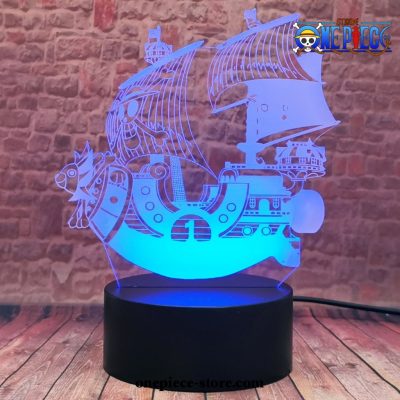 One Piece Ship Model 3D Illusion Led Lamp