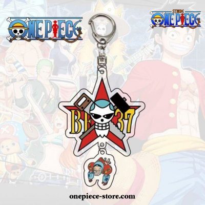 One Piece Skull Figures Acrylic Keychain Style 5