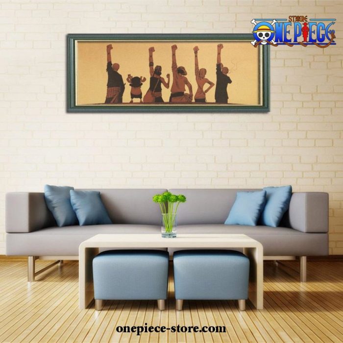 One Piece Struggle Decorative Paintings Kraft Paper Poster