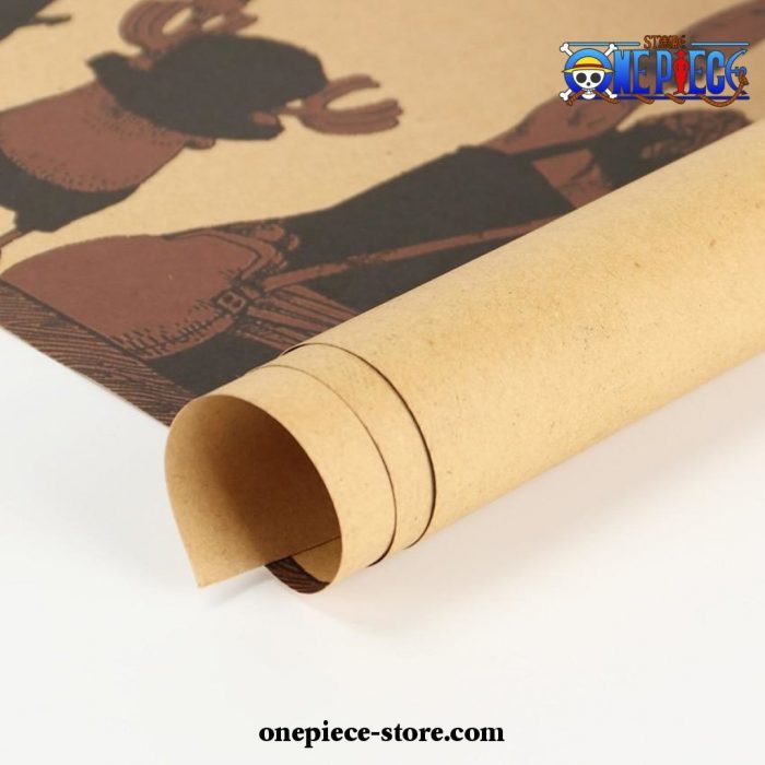 One Piece Struggle Decorative Paintings Kraft Paper Poster