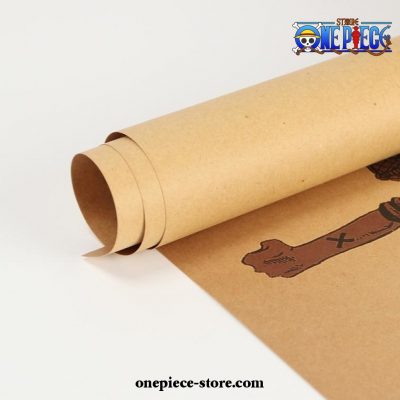 One Piece Struggle Decorative Paintings Kraft Paper Poster