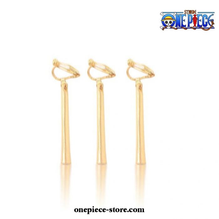 one piece swordsman roronoa zoro earrings cosplay style 2 350 - One Piece Store