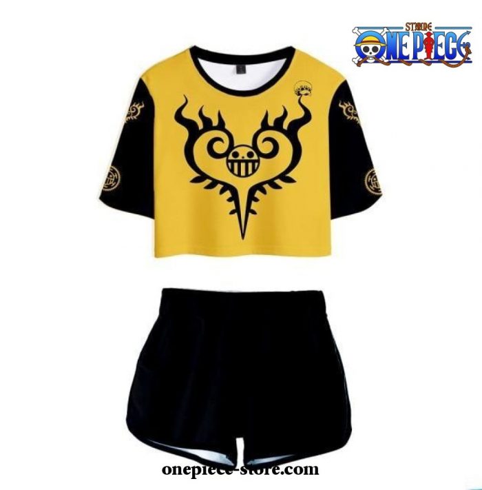 One Piece Top And Shorts Cosplay Costume Style 2 / L