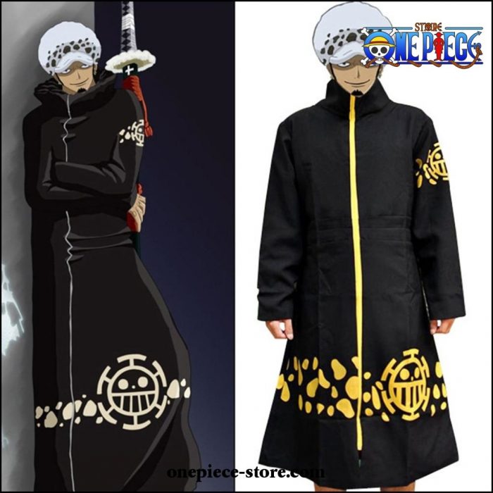 One Piece Trafalgar D. Water Law Cloak Cape Cosplay