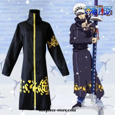 One Piece Trafalgar D. Water Law Cloak Cape Cosplay Cloak / S