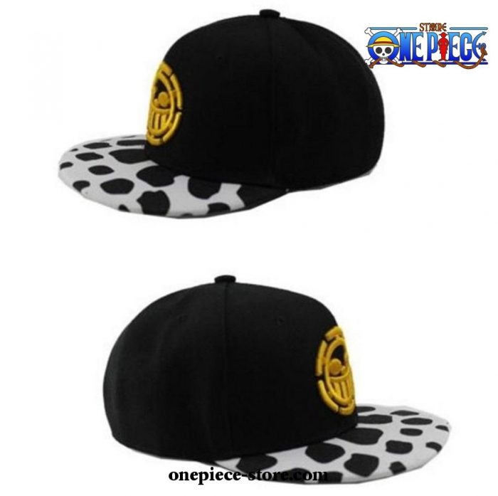 one piece trafalgar law sign skull head baseball cap cosplay 612 - One Piece Store