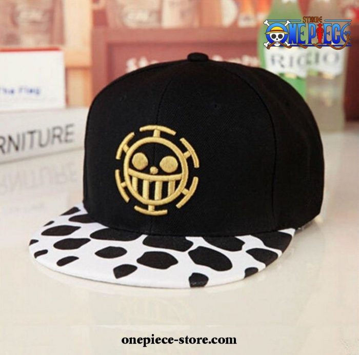 one piece trafalgar law sign skull head baseball cap cosplay 922 - One Piece Store