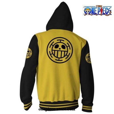 One Piece Trafalgar Law Zip Up Hoodie Cosplay