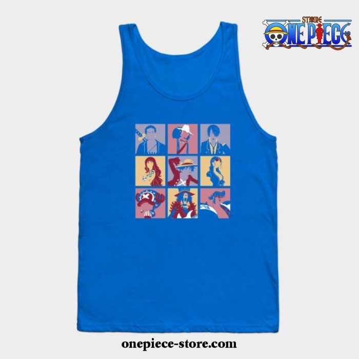 Pop Pirates Tank Top Blue / S