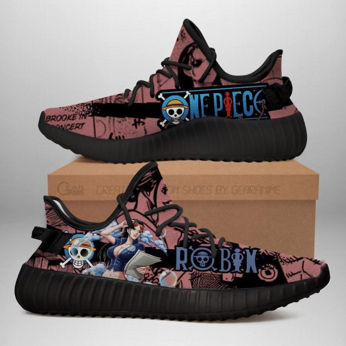 Robin Yeezy Shoes One Piece Anime Shoes Fan Gift TT04 Men / US6 Official One Piece Merch