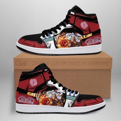 Sakazuki Akainu Sneakers Admiral One Piece Anime Shoes Fan MN06 Men / US6.5 Official One Piece Merch