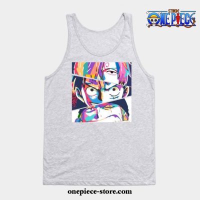 Sanji Luffy Zoro Tank Top Gray / S