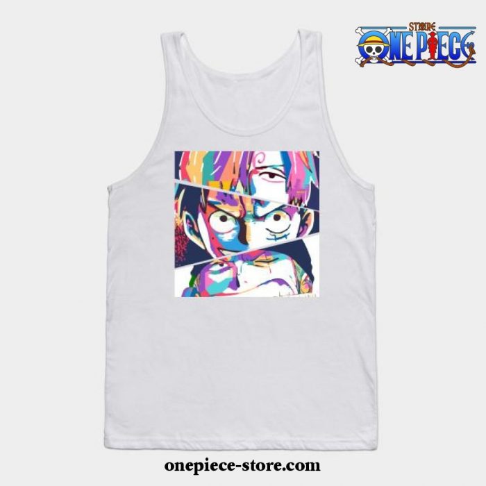 Sanji Luffy Zoro Tank Top White / S