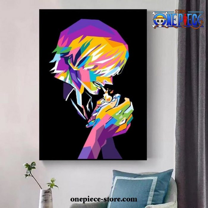 Sanji One Piece Canvas Painting Wall Art