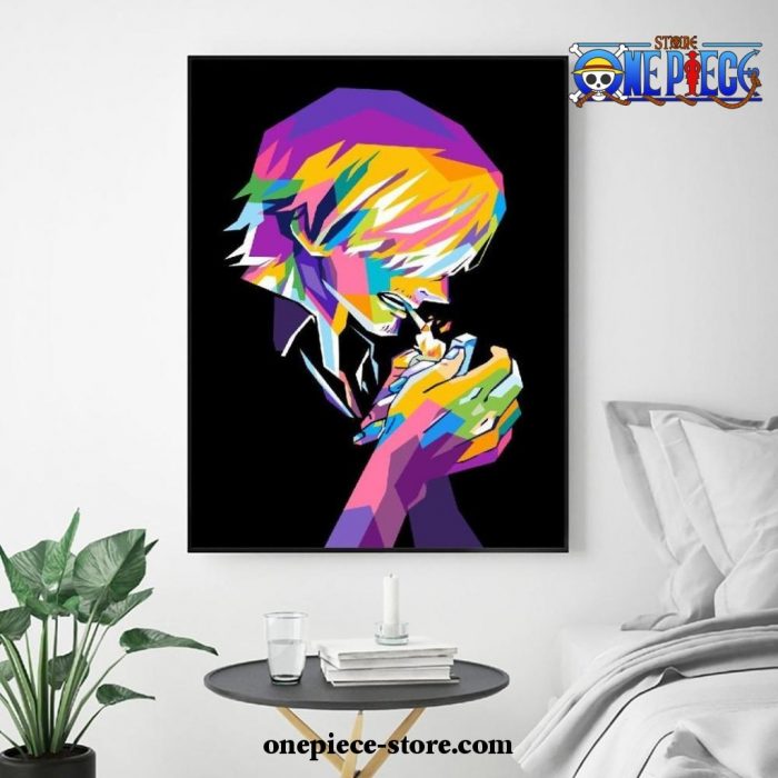 Sanji One Piece Canvas Painting Wall Art