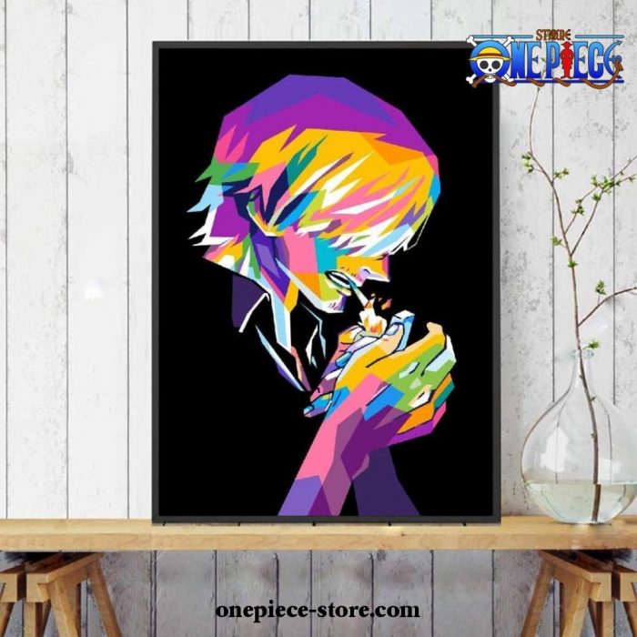 Sanji One Piece Canvas Painting Wall Art