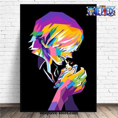 Sanji One Piece Canvas Painting Wall Art