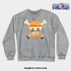 Straw Hat Crew Crewneck Sweatshirt Ver2 Gray / S