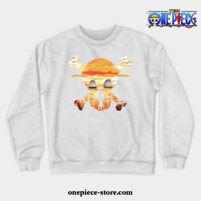 Straw Hat Crew Crewneck Sweatshirt Ver2 White / S