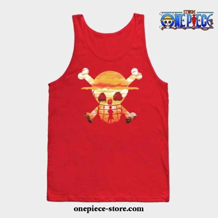 Straw Hat Crew Tank Top Red / S