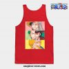 Straw Hats Trio Splits Tank Top Red / S