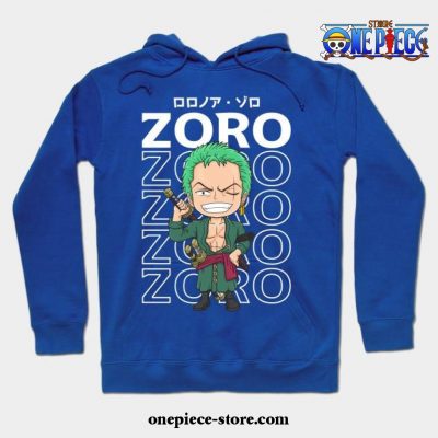 Strawhat Vice Captain Zoro Hoodie Blue / S