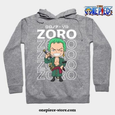 Strawhat Vice Captain Zoro Hoodie Gray / S