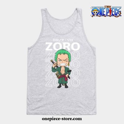 Strawhat Vice Captain Zoro Tank Top Gray / S