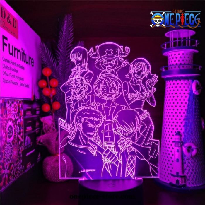 Team One Piece Night Light 3D Led Lamp