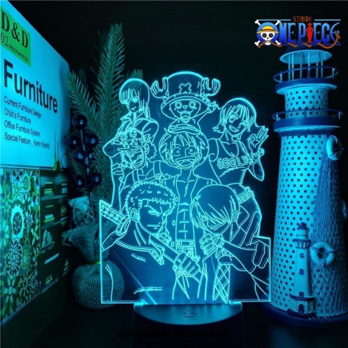 Team One Piece Night Light 3D Led Lamp