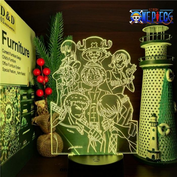 Team One Piece Night Light 3D Led Lamp