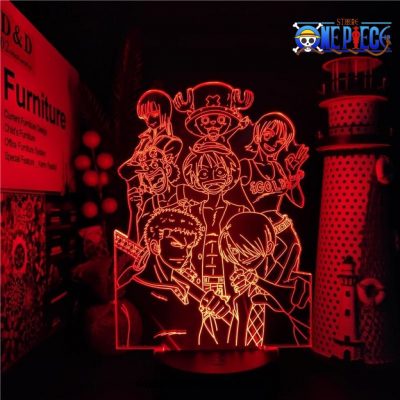 Team One Piece Night Light 3D Led Lamp