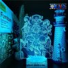 Team One Piece Night Light 3D Led Lamp