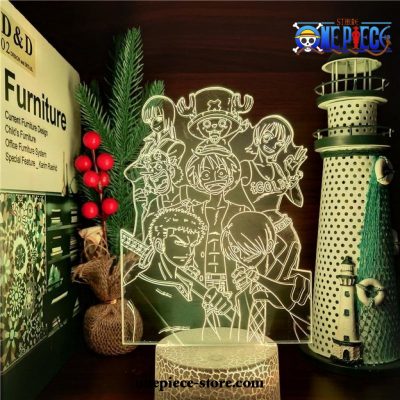 Team One Piece Night Light 3D Led Lamp