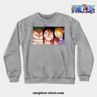 Trio One Piece Crewneck Sweatshirt Gray / S