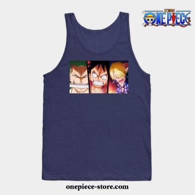 Trio One Piece Tank Top Navy Blue / S