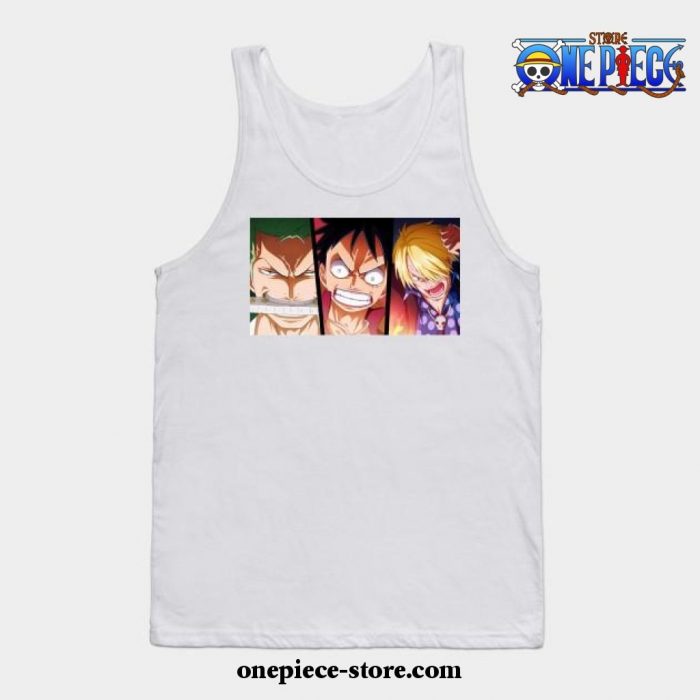 Trio One Piece Tank Top White / S