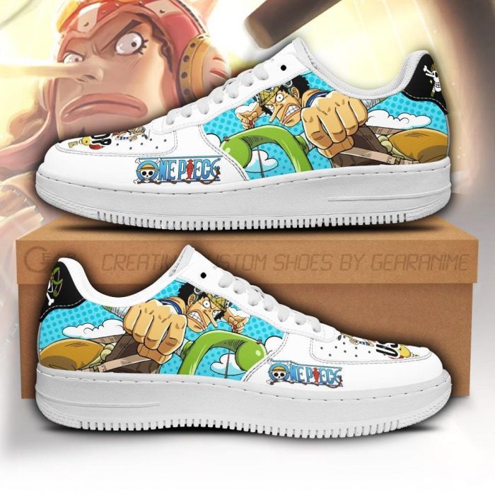 Usop Sneakers Custom One Piece Anime Shoes Fan PT04 Men / US6.5 Official One Piece Merch