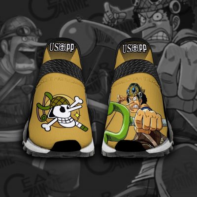 Usopp Shoes One Piece Custom Anime Shoes TT11 Men / US6 Official One Piece Merch