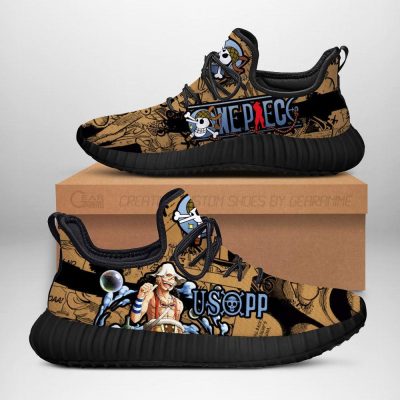 Usopp Reze Shoes One Piece Anime Shoes Fan Gift Idea TT04 Men / US6 Official One Piece Merch