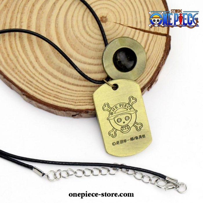 Wanted Luffy Straw Hat Pendant Keychain Necklace