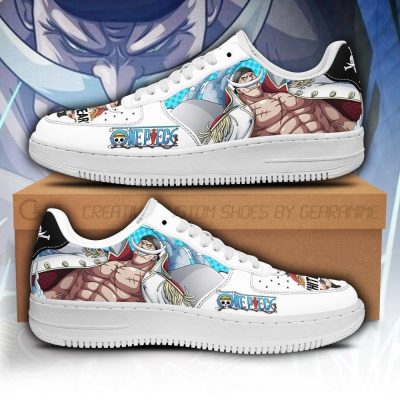 White Beard Sneakers Custom One Piece Anime Shoes Fan PT04 Men / US6.5 Official One Piece Merch