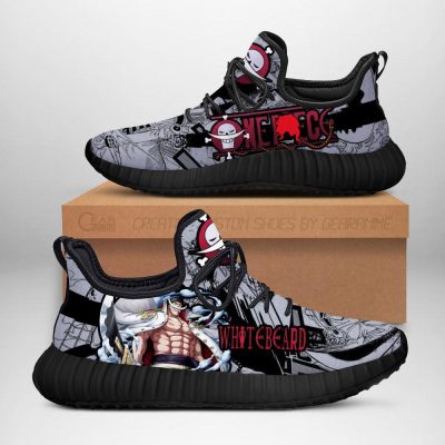 WhiteBeard Reze Shoes One Piece Anime Shoes Fan Gift Idea TT04 Men / US6 Official One Piece Merch