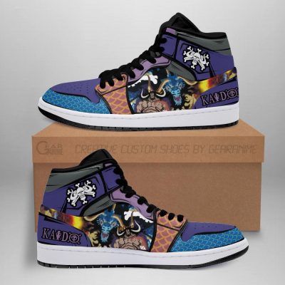 Yonko Kaido Sneakers Skill One Piece Anime Shoes Fan MN06 Men / US6.5 Official One Piece Merch