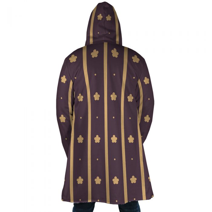 Law Wano Arc OP AOP Hooded Cloak Coat BACK Mockup - One Piece Store