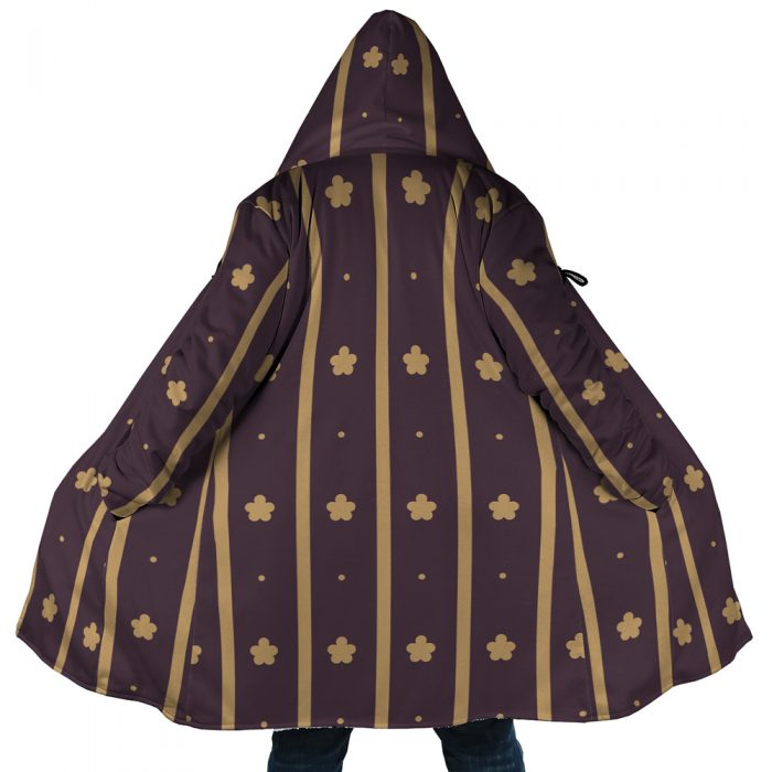 Law Wano Arc OP AOP Hooded Cloak Coat MAIN Mockup - One Piece Store